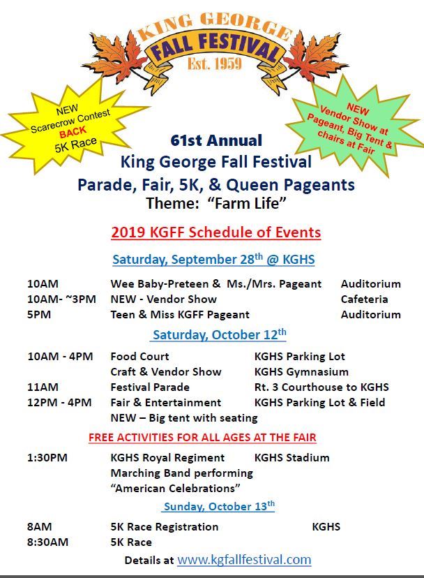 2019 Fall Festival