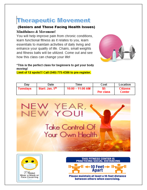 Therapeutic Movement Updated Flyer