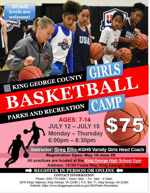 2021 Girls Basketball Camp