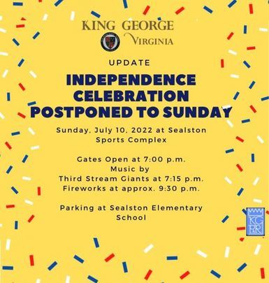 Independence Celebration - Update